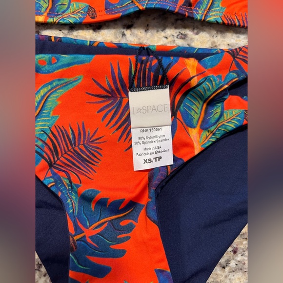 NWOT L*Space Tropical Bikini Set - Picture 5 of 8